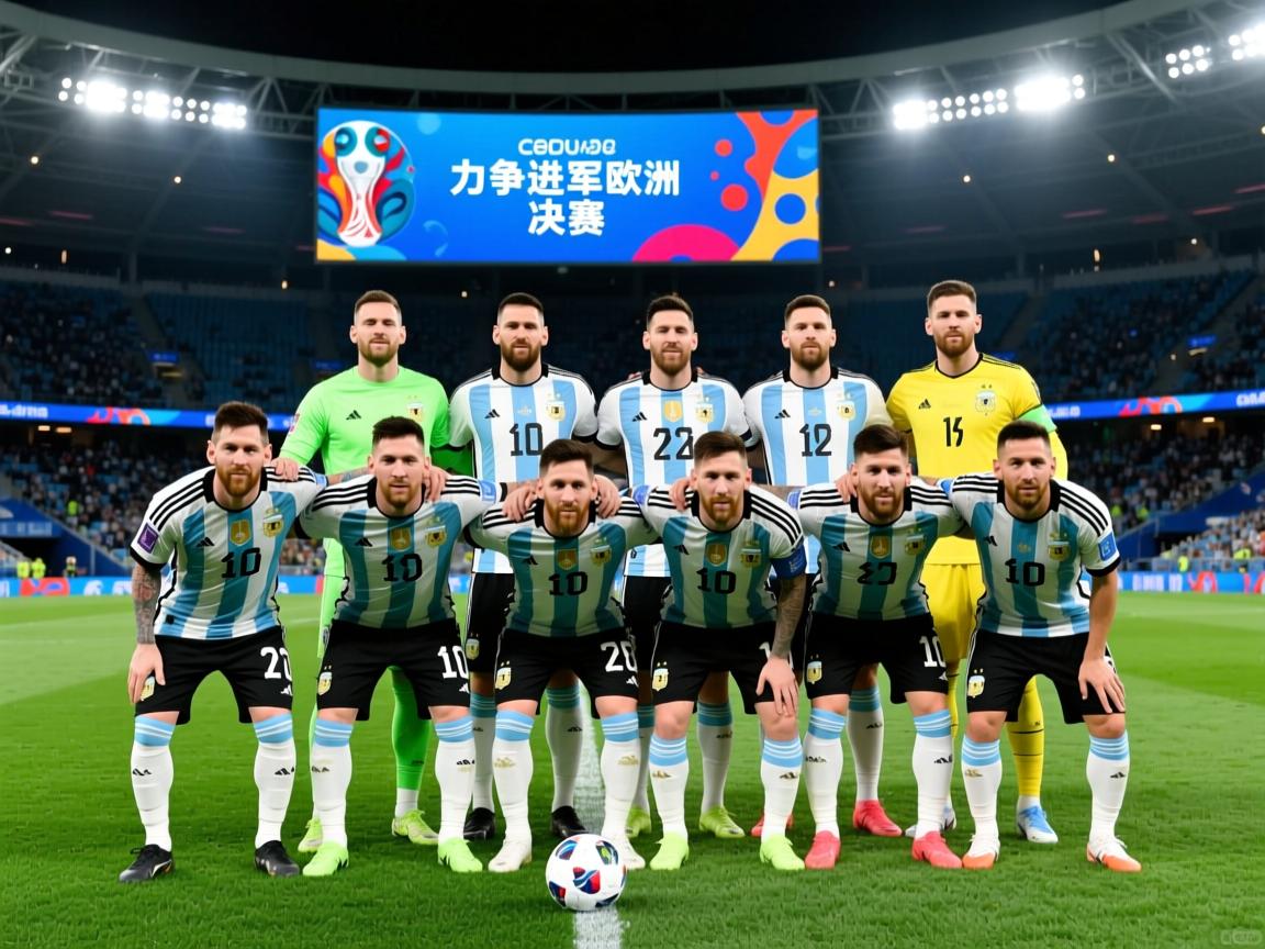 梅西领衔阵容，阿根廷队力争进军欧洲杯决赛  第2张