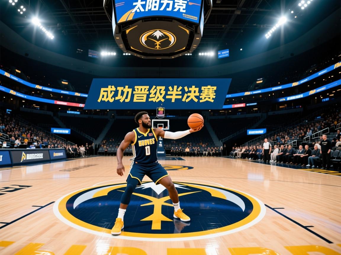 太阳力克掘金，成功晋级半决赛